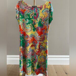 Lauren Ralph Lauren Paisley Print Sheath Dress – Size Small